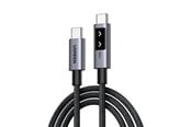 USB kaapelit - UGREEN Uno USB-C <-> USB-C - PD- 2m - Black - 35512-UG