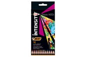 Kirjoitus- ja piirustustarvikkeet - BIC Intensity Coloured Pencils 12 pcs. - 9518441