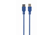 USB kaapelit - Gembird USB 3.0 Extension Cable - 3m - CCP-USB3-AMAF-10