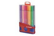 Kirjoitus- ja piirustustarvikkeet - STABILO Pen 68 - Felt-tip pen - ColorParade - Set of 20 - Red - 4210146