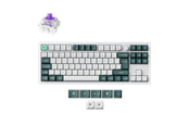 Näppäimistöt - Keychron Q3 HE 80% Knob Wireless Tri-Mode QMK - Gateron 2.0 Magnetic Switch - Shell White - Pelinäppäimistö - ilman numpadia - Pohjoismainen - Valkoinen - Q3H-P1-BO