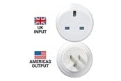 Puhelin - Adapterit & Laturit - Go Travel UK-USA Adaptor Twin - 5016326102743