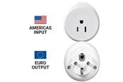 Puhelin - Adapterit & Laturit - Go Travel USA-EU USB-A Adaptor (2.4A) - 5016326006218