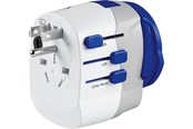 Puhelin - Adapterit & Laturit - Go Travel Maailmanlaajuinen sovitin + USB-A + USB-C - 5016326101807