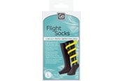 Vapaa-aika & Matkailu - Go Travel Flight Socks Black (L) - 5016326008021
