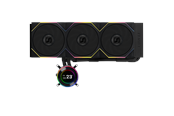 CPU-jäähdytys - Lian Li Hydroshift II LCD-C 360TL Wireless Black - CPU Vesijäähdytys - Max 28 dBA - G89.GHS2LCD36TB.00