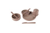 Vauva- ja taaperolelut - Dantoy - Children's Tableware Mocha 7-piece. - 6200