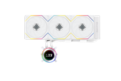 CPU-jäähdytys - Lian Li Hydroshift II LCD-C 360TL Wireless White - CPU Vesijäähdytys - Max 28 dBA - G89.GHS2LCD36TW.00