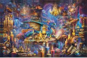 Palapelit - Ravensburger Dragon's Library - 12001418