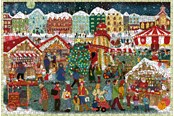 Palapelit - Ravensburger Christmas, Wooden 500pc - 12001539