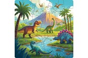 Palapelit - Ravensburger Dinosaurs, 44pc Wooden Puzzle - 12004084