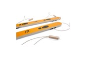Puulelut - BS Toys Wooden Running Skis for 2 Persons 90cm - GA130