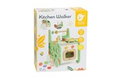 Vauva- ja taaperolelut - Classic World Wooden Kitchen Walker 15pcs. - 10521