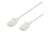 Verkkokaapelit - Deltaco patch cable - 3 m - white - Valkoinen - 3m - UUTP-1058