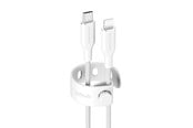 USB kaapelit - empower by PanzerGlass Racing 60W USB-C to Lightning Cable | USB 2.0 | 1.2M | Silver White - EM41725