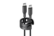 USB kaapelit - empower by PanzerGlass Racing 60W USB-C to USB-C Cable | USB 2.0 | 2M | Space Black - EM94057