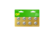 Akut ja Paristot - GP Ultra Lithium coin cell CR2032, 8-pack - 103257
