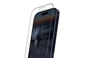Puhelintarvikkeet - Näytönsuojat - PanzerGlass Stealth Screen Protector w. Black Frame iPhone 17 Pro | Ultra-Wide Fit w. FASTFIT IN-A-BOX - PG69356