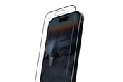Puhelintarvikkeet - Näytönsuojat - PanzerGlass Stealth Screen Protector w. Black Frame iPhone 17 | iPhone 16 Pro | Ultra-Wide Fit w. FASTFIT IN-A-BOX - PG54911