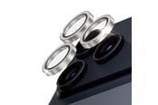 Puhelintarvikkeet - Näytönsuojat - PanzerGlass Hoops® Glitter Silver Camera Lens Protector iPhone 17 Pro | iPhone 17 Pro Max | iPhone 16 Pro | 16 Pro Max - PG15828