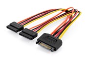 Sisäiset virtakaapelit - DIGITUS Internal SATA Y-power Supply Cable - AK-430405-003-M