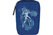 Lisätarvikkeet kouluun - Tinka PENCILCASE DUBBLE CYBER ROBOT COOL SCHOOL - 8-804716