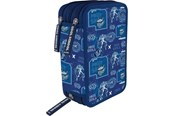Lisätarvikkeet kouluun - Tinka PENCILCASE TRIPPEL CYBER ROBOT  COOL SCHOOL - 8-804712