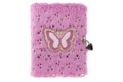 Lisätarvikkeet kouluun - Tinka DIARY PLUSH ROSA SOMMERFUGL - 8-802166