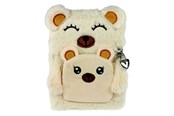 Lisätarvikkeet kouluun - Tinka DIARY PLUSH TEDDY M/WALLET - 8-802150