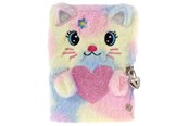 Lisätarvikkeet kouluun - Tinka DIARY PLUSH CAT M/HJERTE - 8-802121