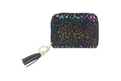 Lisätarvikkeet kouluun - Tinka WALLET LEOPARD BLACK WALLET - 8-801749