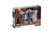 Palapelit - Clementoni Jigsaw Puzzle Kittens 500 pcs. Lattia - 35580