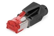 Verkkokaapelit - DIGITUS Hirose network connector - Musta - A-MO6-8-8-HRS-50