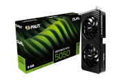 Näytönohjaimet - Palit GeForce RTX 5050 DUAL - 8GB GDDR6 RAM - Näytönohjaimet - NE65050019P1-GB2070D