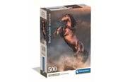 Palapelit - Clementoni 500 pcs CB HQC Wild Red Stallion Lattia - 35595