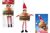 Luovat leikit - Elves Behavin' Badley Elf Burger Outfit - 600209