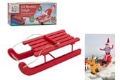 Luovat leikit - Elves Behavin' Badley Elf Wooden Sleigh - 600402
