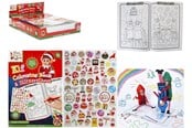 Luovat leikit - Elves Behavin' Badley A4 Elf Colouring Book 48 pages with Sticker Sheet - 600502