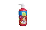 Luovat leikit - Natural Face & Finger Paint Red 1000ml Bottle Dispenser - 109007