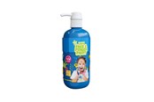 Luovat leikit - Natural Face & Finger Paint Blue 1000ml Bottle Dispenser - 109008
