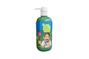 Luovat leikit - Natural Face & Finger Paint Green 1000ml Bottle Dispenser - 109009