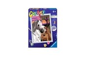Luovat leikit - Ravensburger CreArt Paint by Numbers - Sunset Horses - 200528