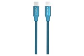 USB kaapelit - GreyLime Braided USB-C to USB-C Cable Blue 1 m - C21CC1M01