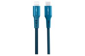 USB kaapelit - GreyLime Braided USB-C to Lightning Cable Blue 0.5 m - C21CL05M01