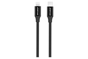 USB kaapelit - GreyLime Braided USB-C to MFi Lightning Cable Black 2 m - C21CL2M04