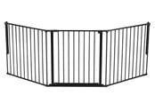 Koirat - BabyDan Pet Flex L hundegitter sort 146-223 cm - 500988