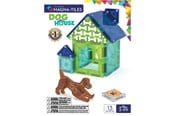 Rakennussarjat - Magna-Tiles Dog House 13 pcs - 90356