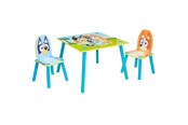 Lastenhuone - Bluey Kids Table and 2 Chairs Set - 10031