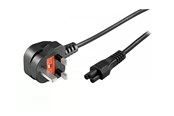 Sisäiset virtakaapelit - Deltaco DEL-109F-UK - power cable - BS 1363 to IEC 60320 C5 - 3 m - DEL-109F-UK