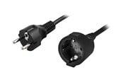 Virtakaapelit (ulkoinen) - Deltaco DEL-112S - power extension cable - power CEE 7/7 to CEE 7/4 - 3 m - DEL-112S